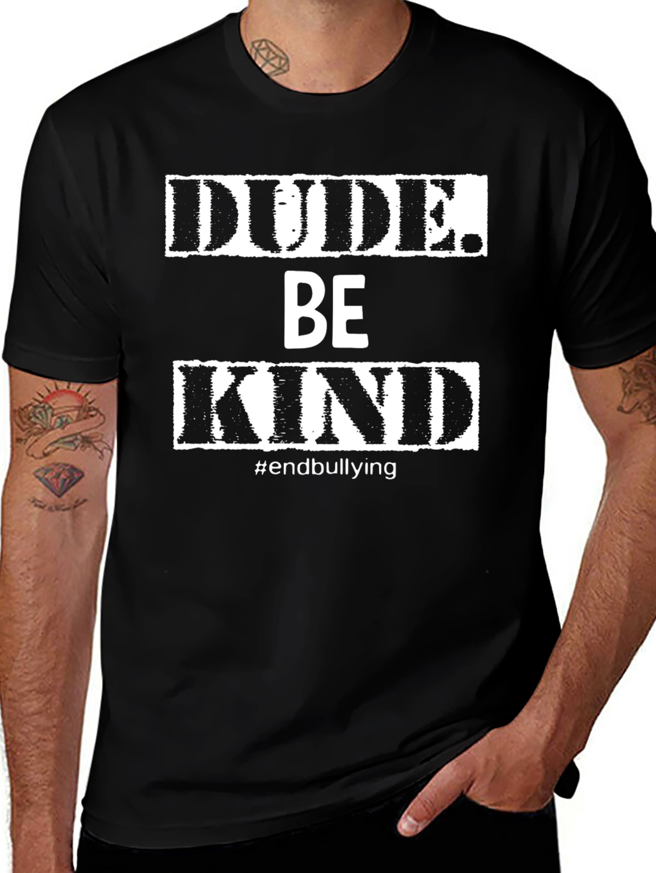 Dude. Be Kind. T-Shirt Anti-Bullying
