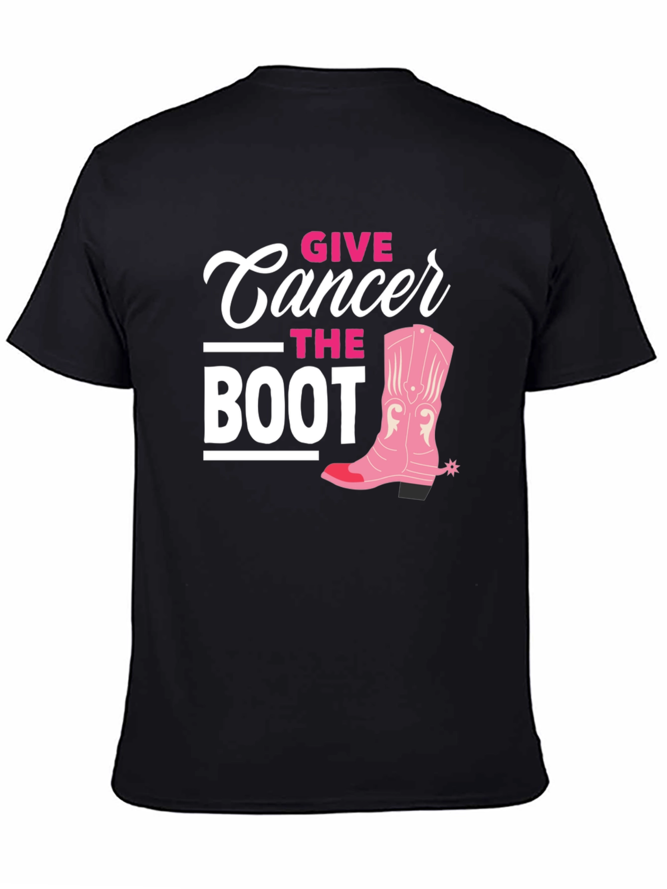 Give Cancer The Boot T-Shirt