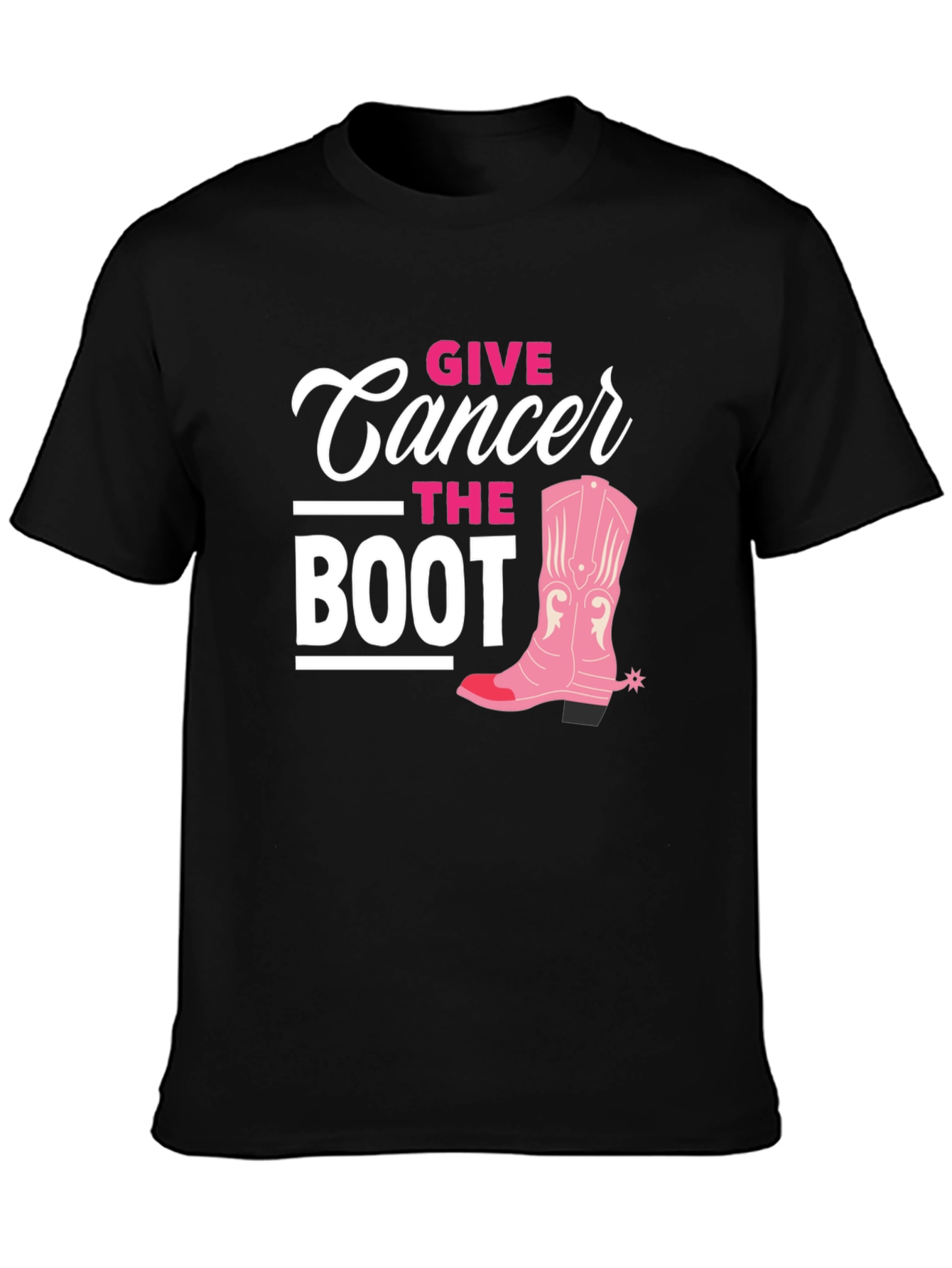 Give Cancer The Boot T-Shirt