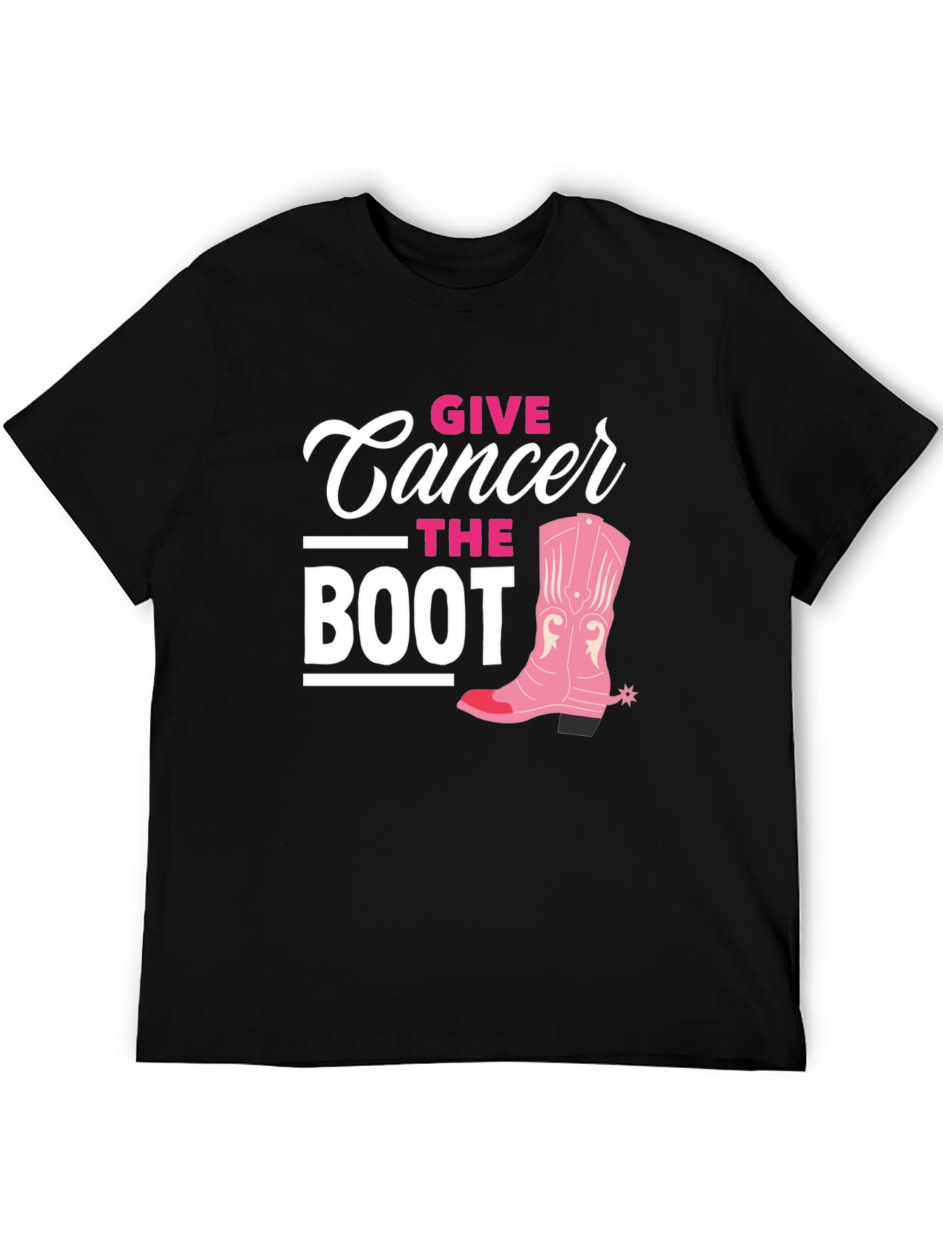 Give Cancer The Boot T-Shirt