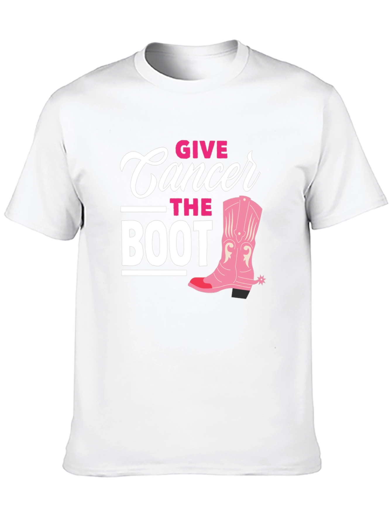 Give Cancer The Boot T-Shirt