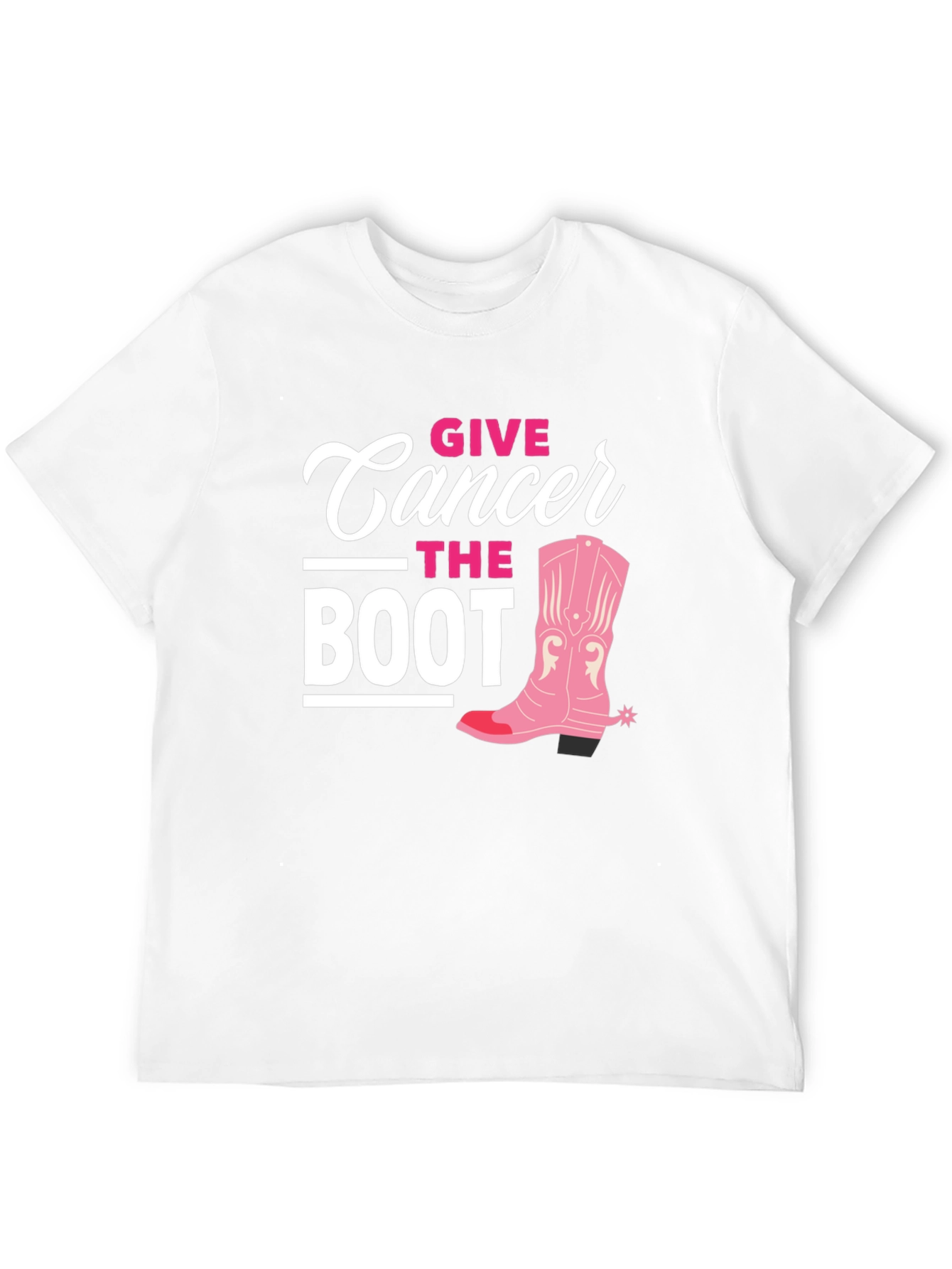 Give Cancer The Boot T-Shirt