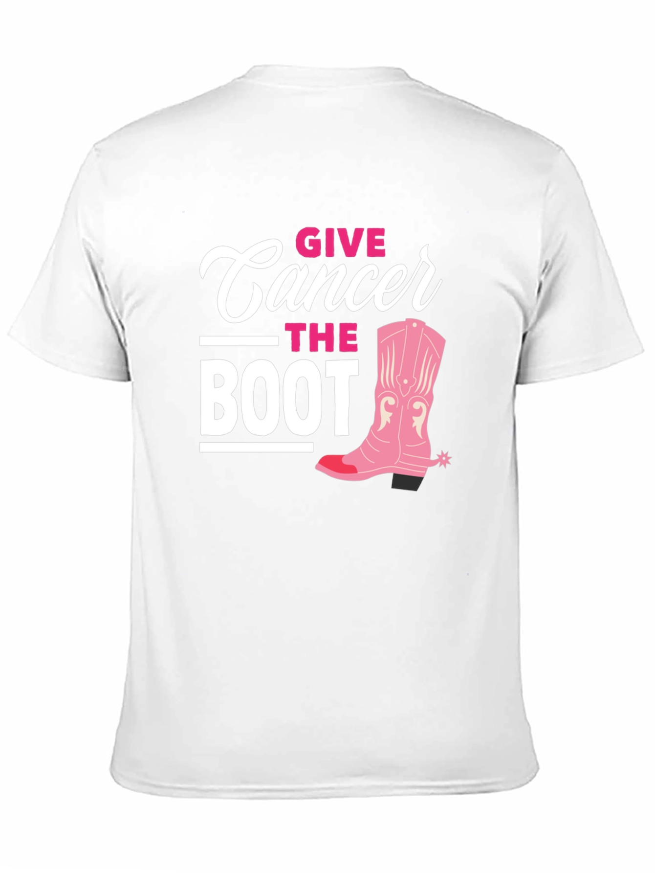 Give Cancer The Boot T-Shirt