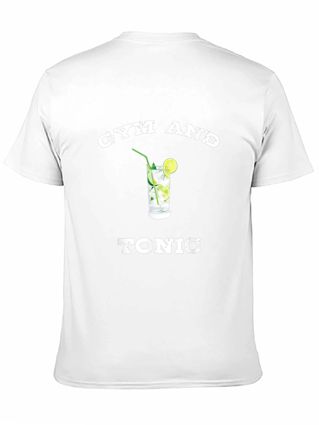 Gym and Tonic Black Graphic T-Shirt