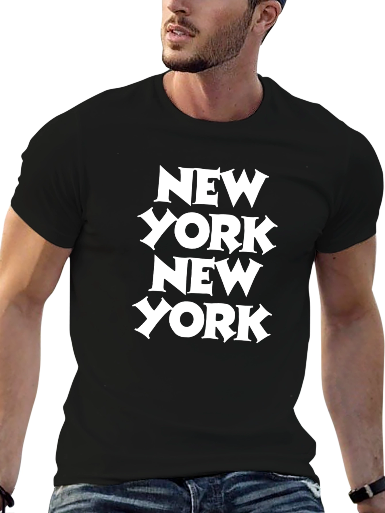 New York T-Shirt Stylish Design Classic Tee