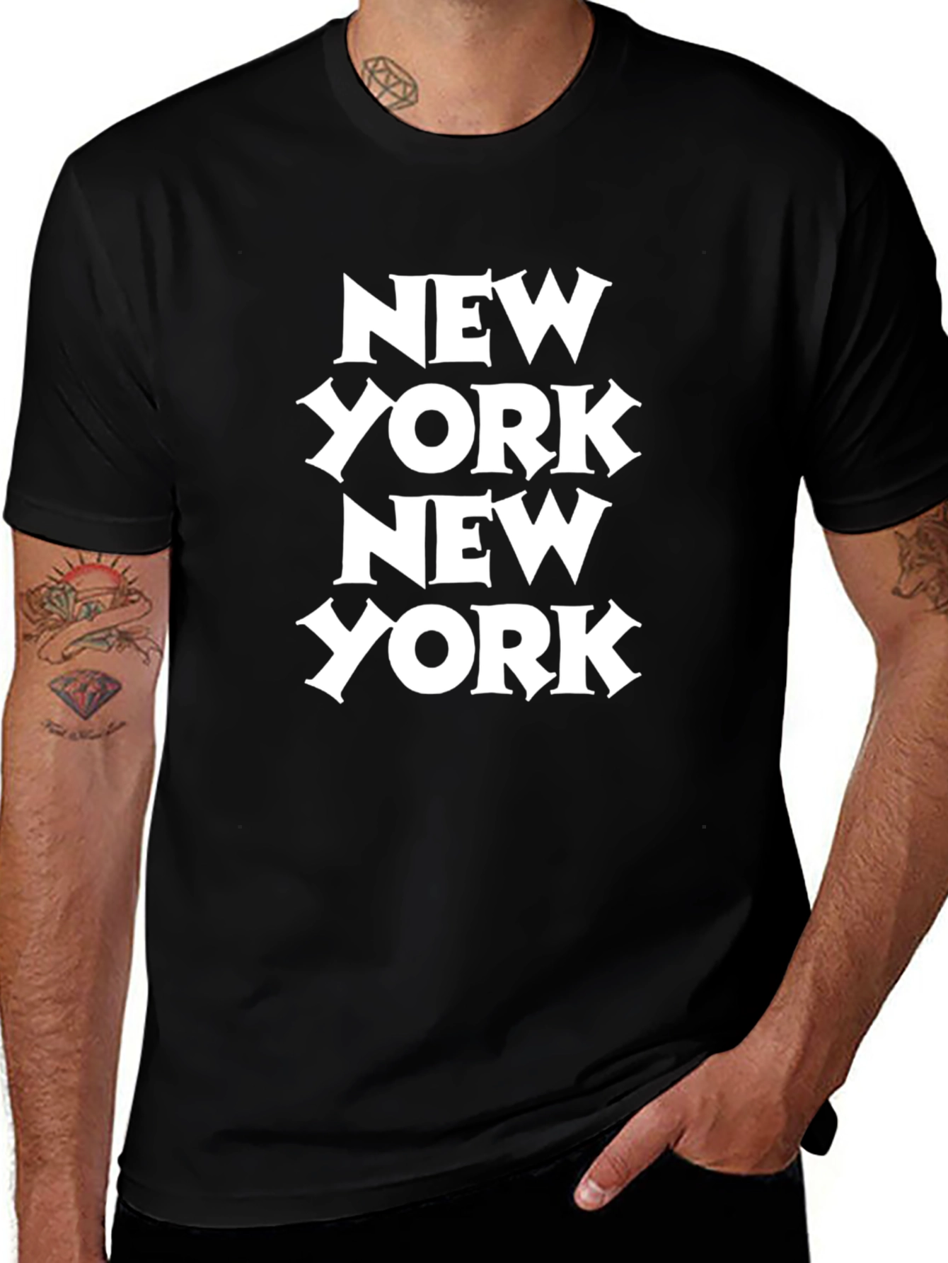 New York T-Shirt Stylish Design Classic Tee
