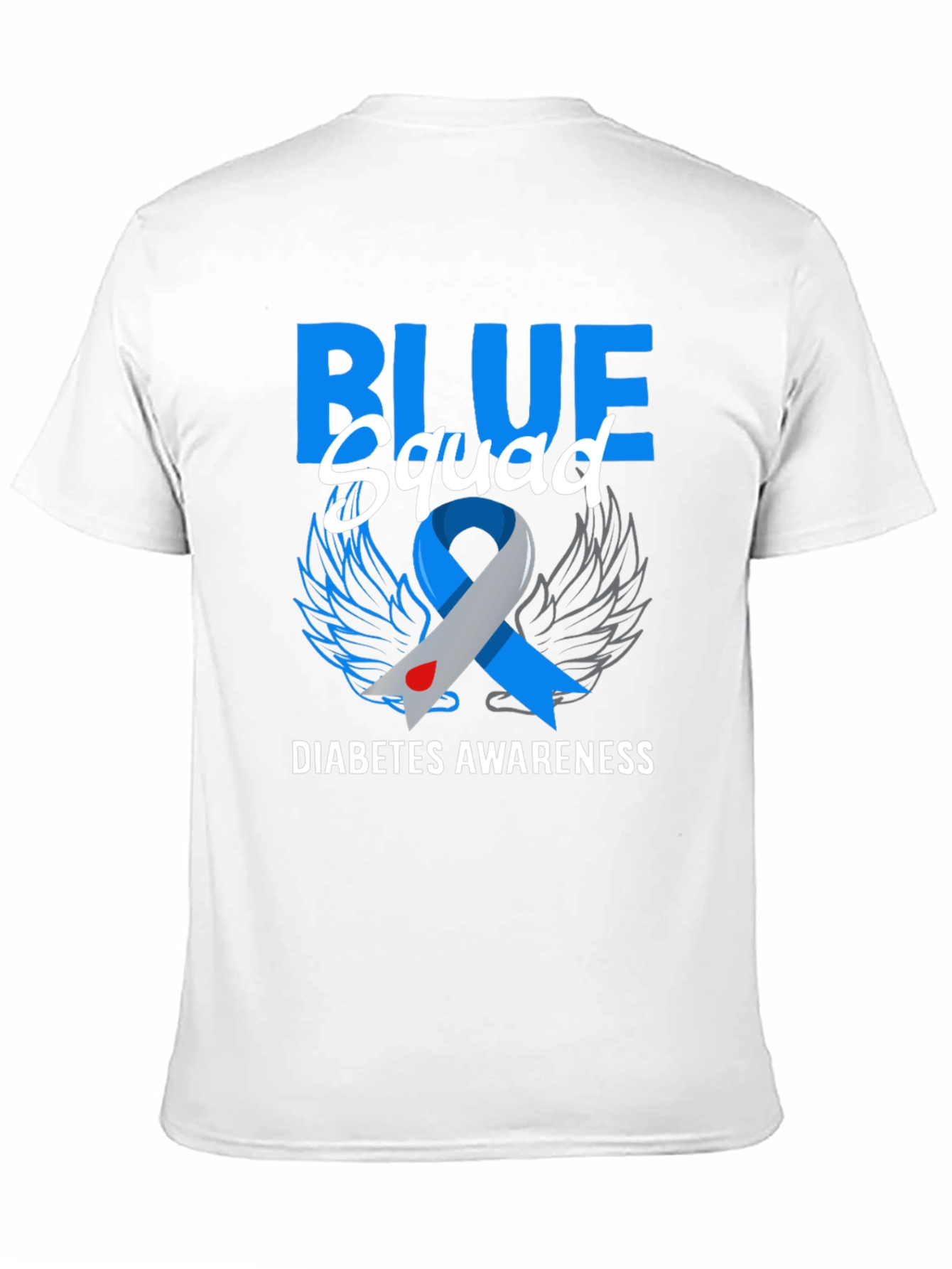 Blue Squad Diabetes Awareness T-Shirt