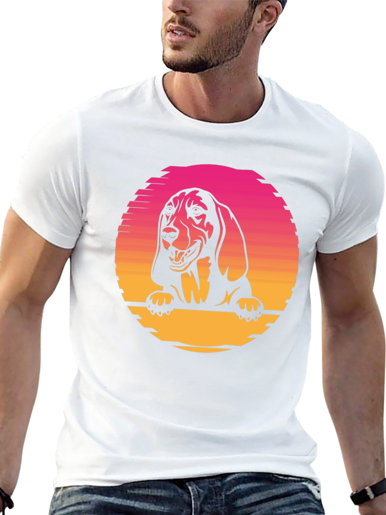 Retro Dachshund Dog T-Shirt