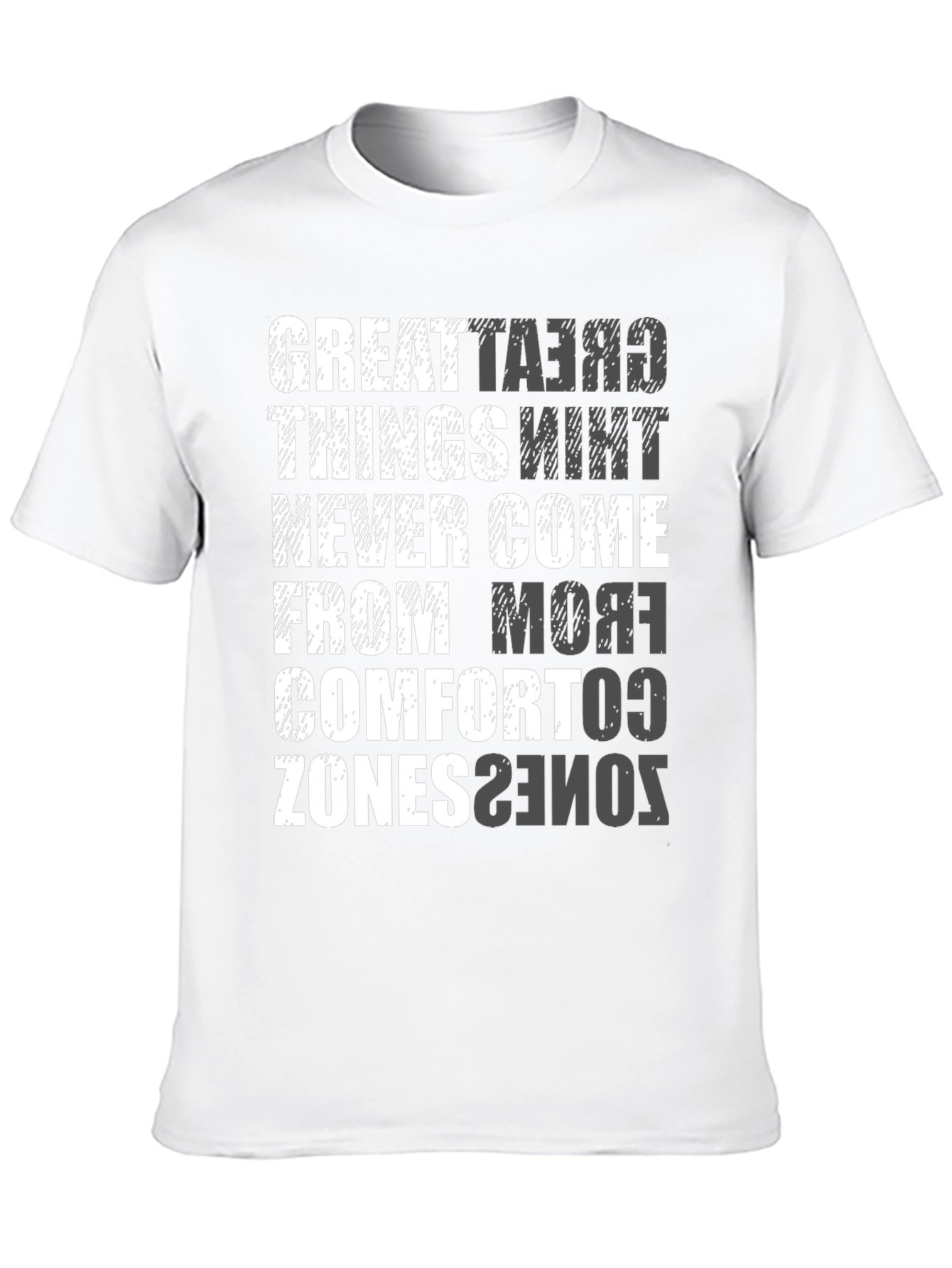 Comfort Zone Graphic T-Shirt - Inspirational Tee
