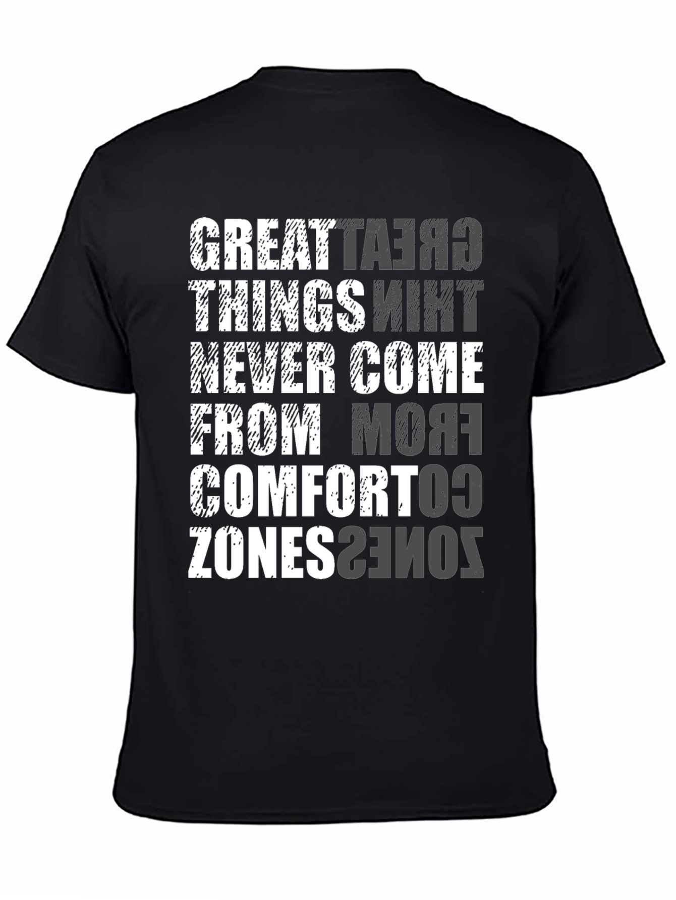 Comfort Zone Graphic T-Shirt - Inspirational Tee