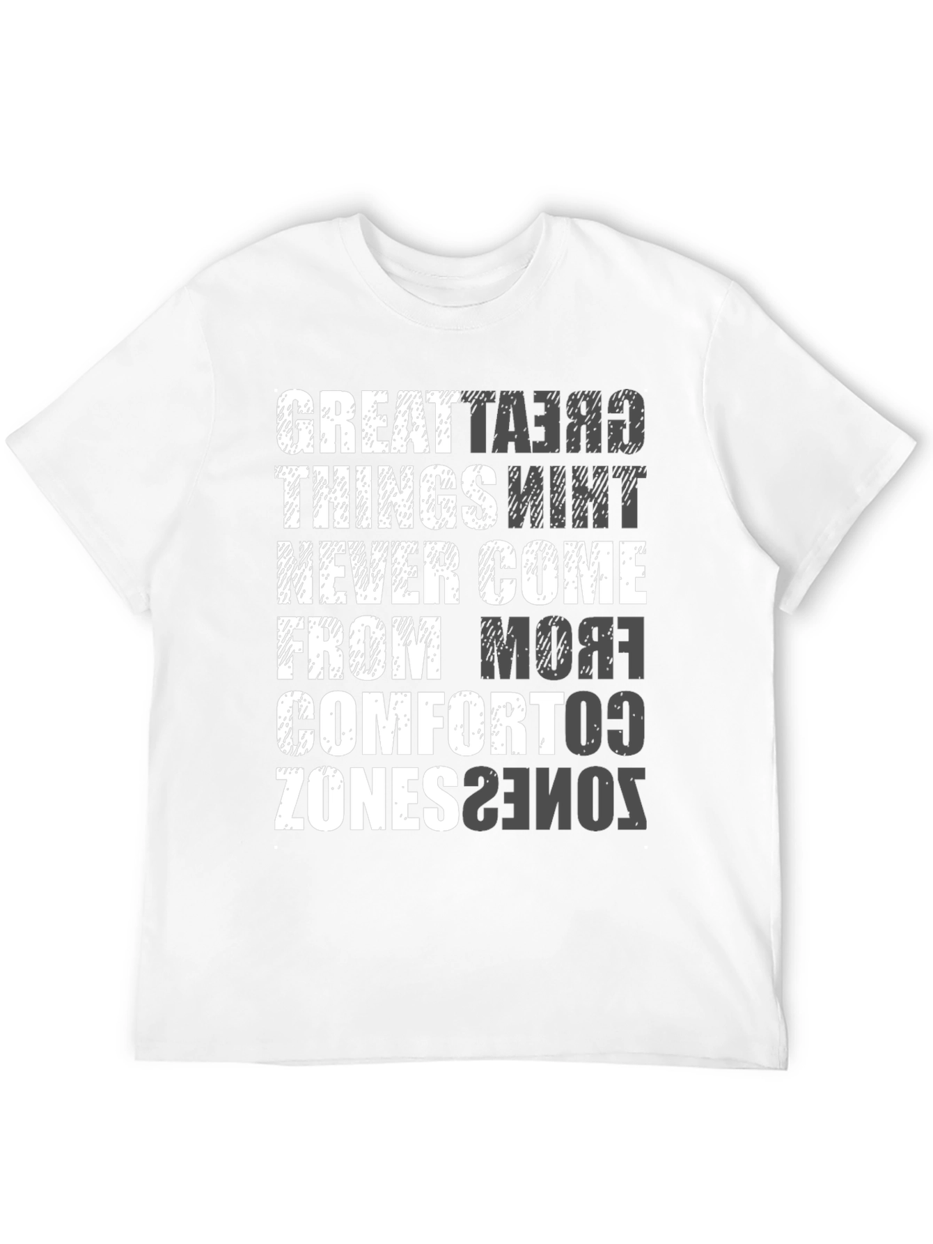 Comfort Zone Graphic T-Shirt - Inspirational Tee