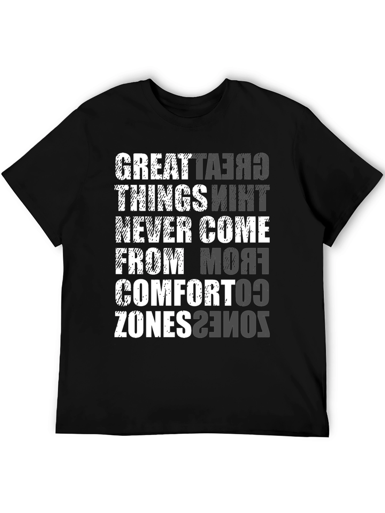 Comfort Zone Graphic T-Shirt - Inspirational Tee