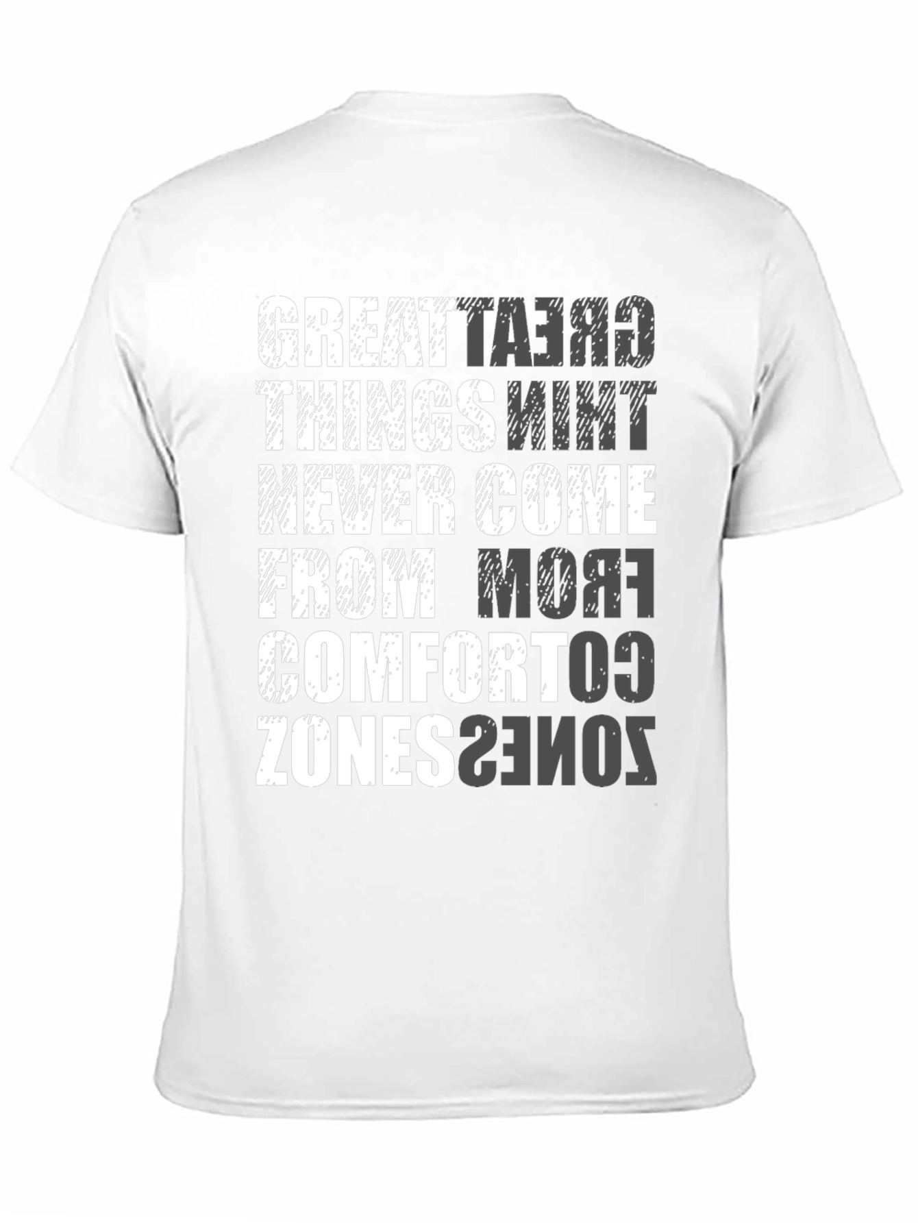 Comfort Zone Graphic T-Shirt - Inspirational Tee