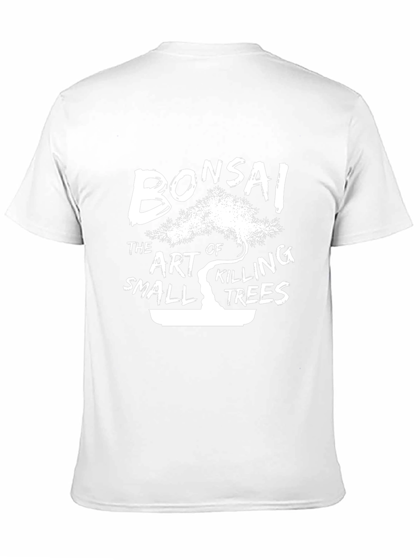 Bonsai Art of Killing Small Trees Black T-Shirt