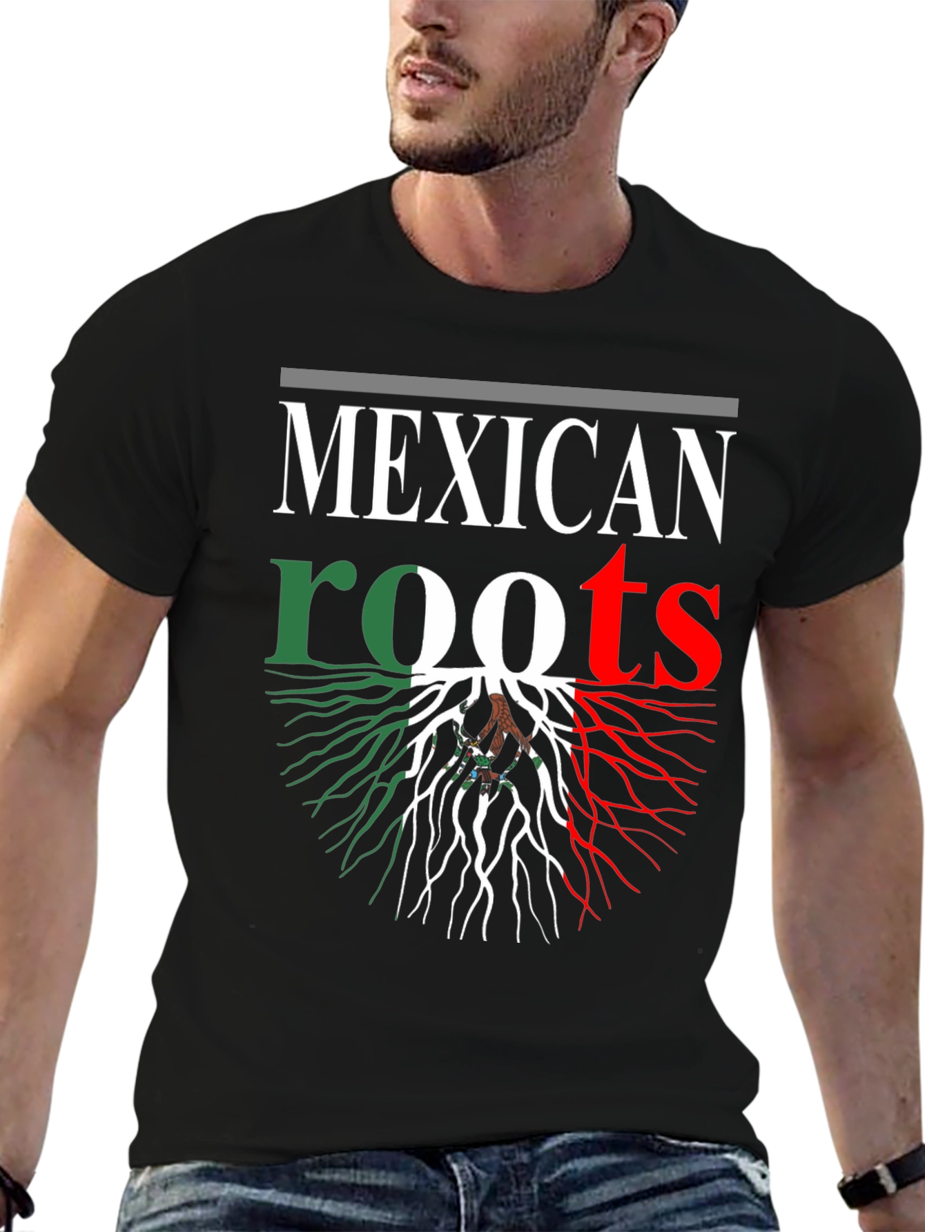 Mexican Roots Graphic T-Shirt
