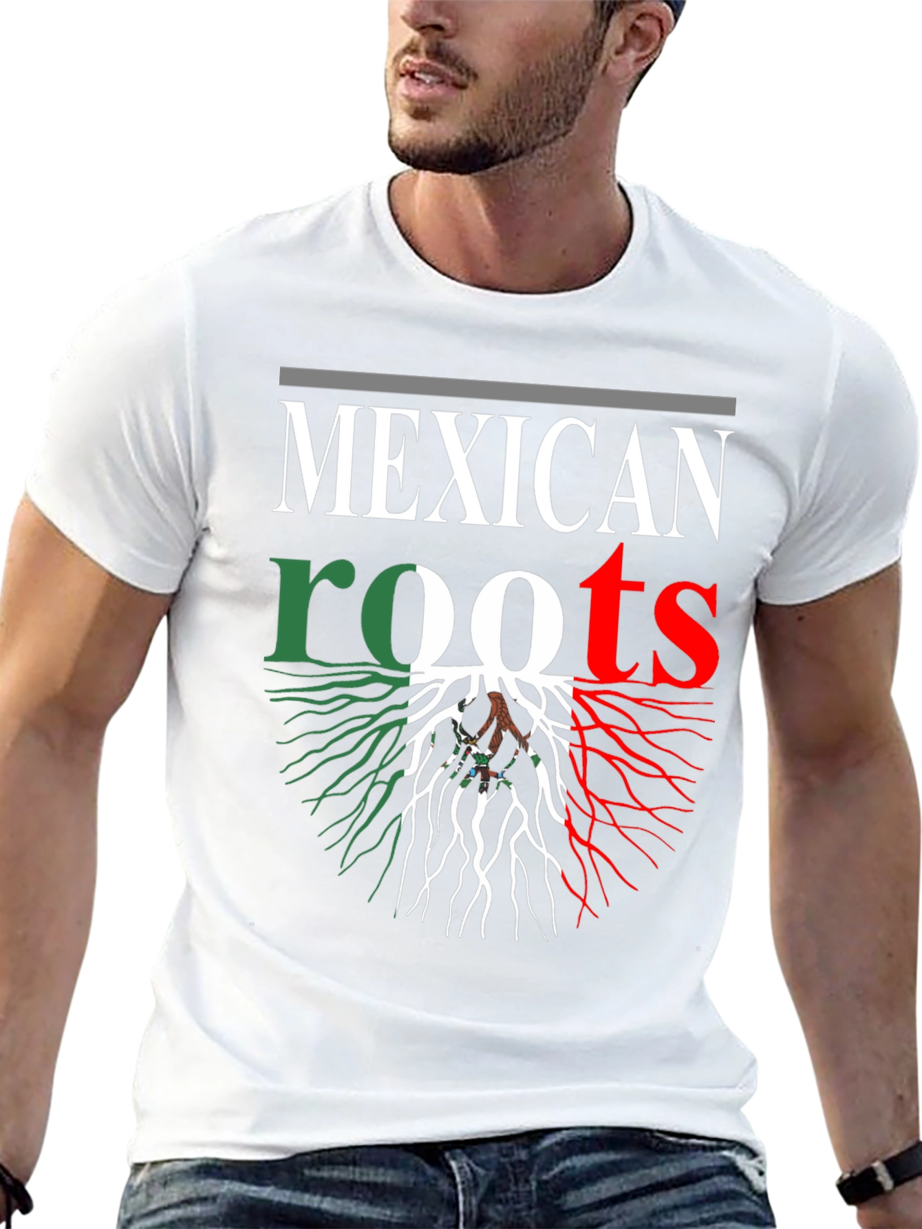 Mexican Roots Graphic T-Shirt