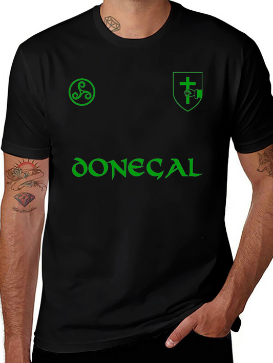 Donegal Green Print T-Shirt