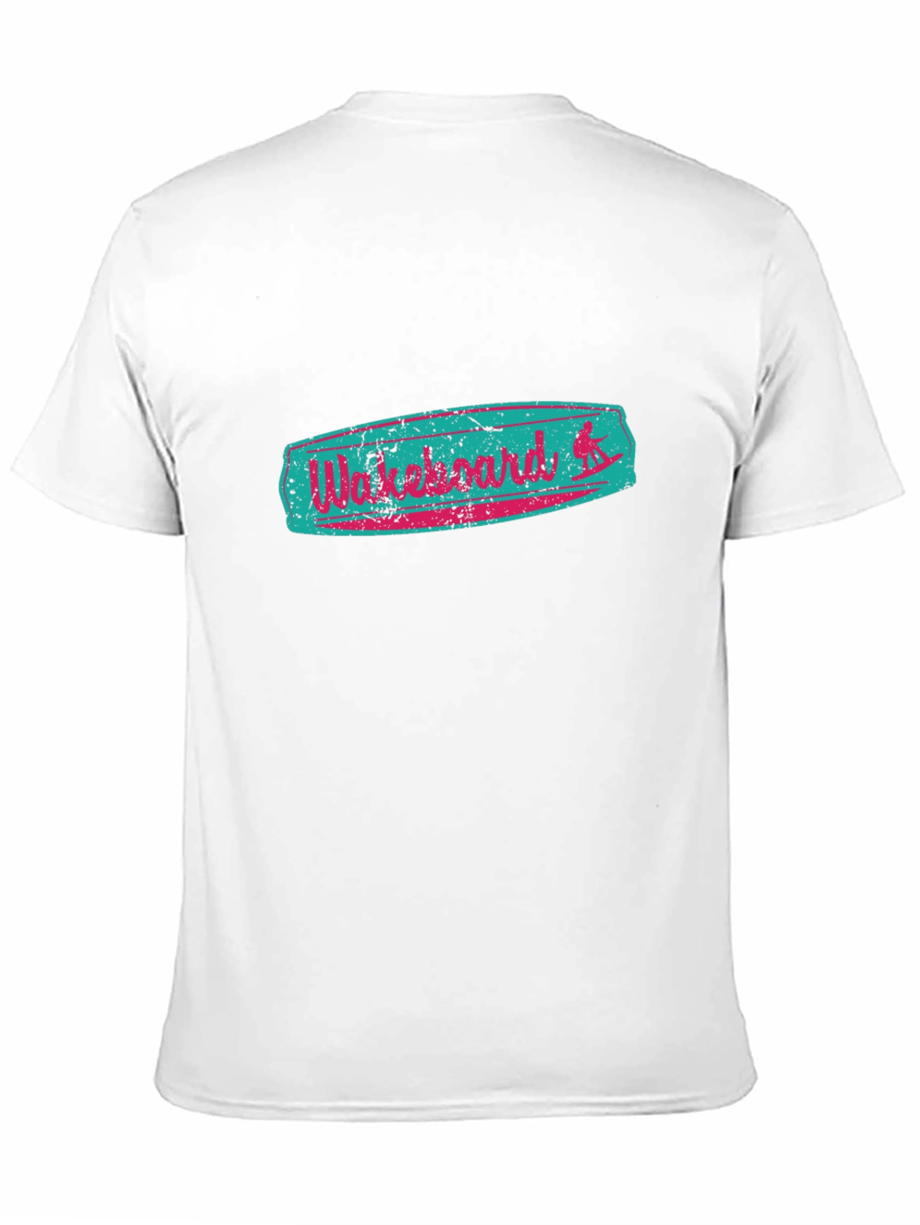 Retro Wakeboard Graphic Tee - Black