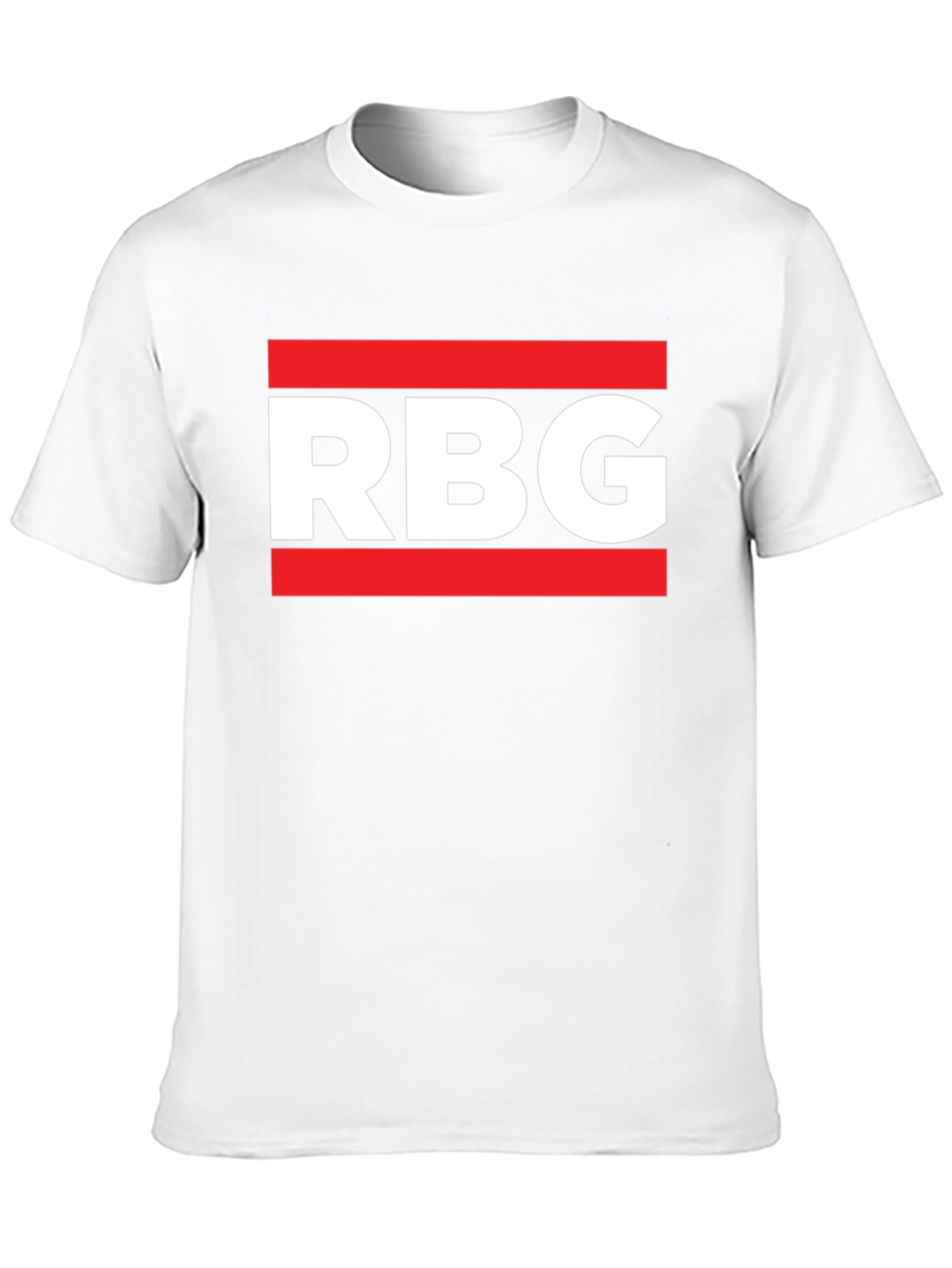 RBG Graphic Tee - Black Cotton T-Shirt