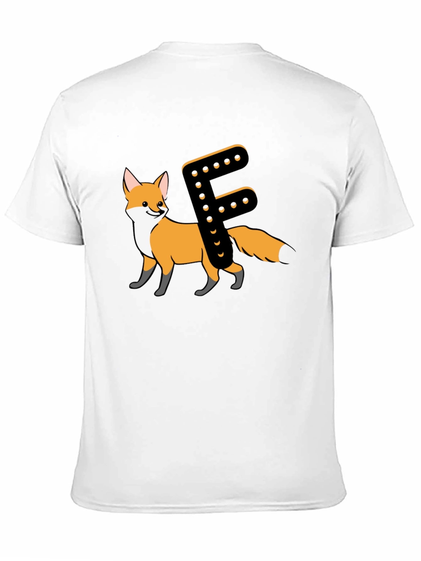 Fox Letter F Animal T-Shirt