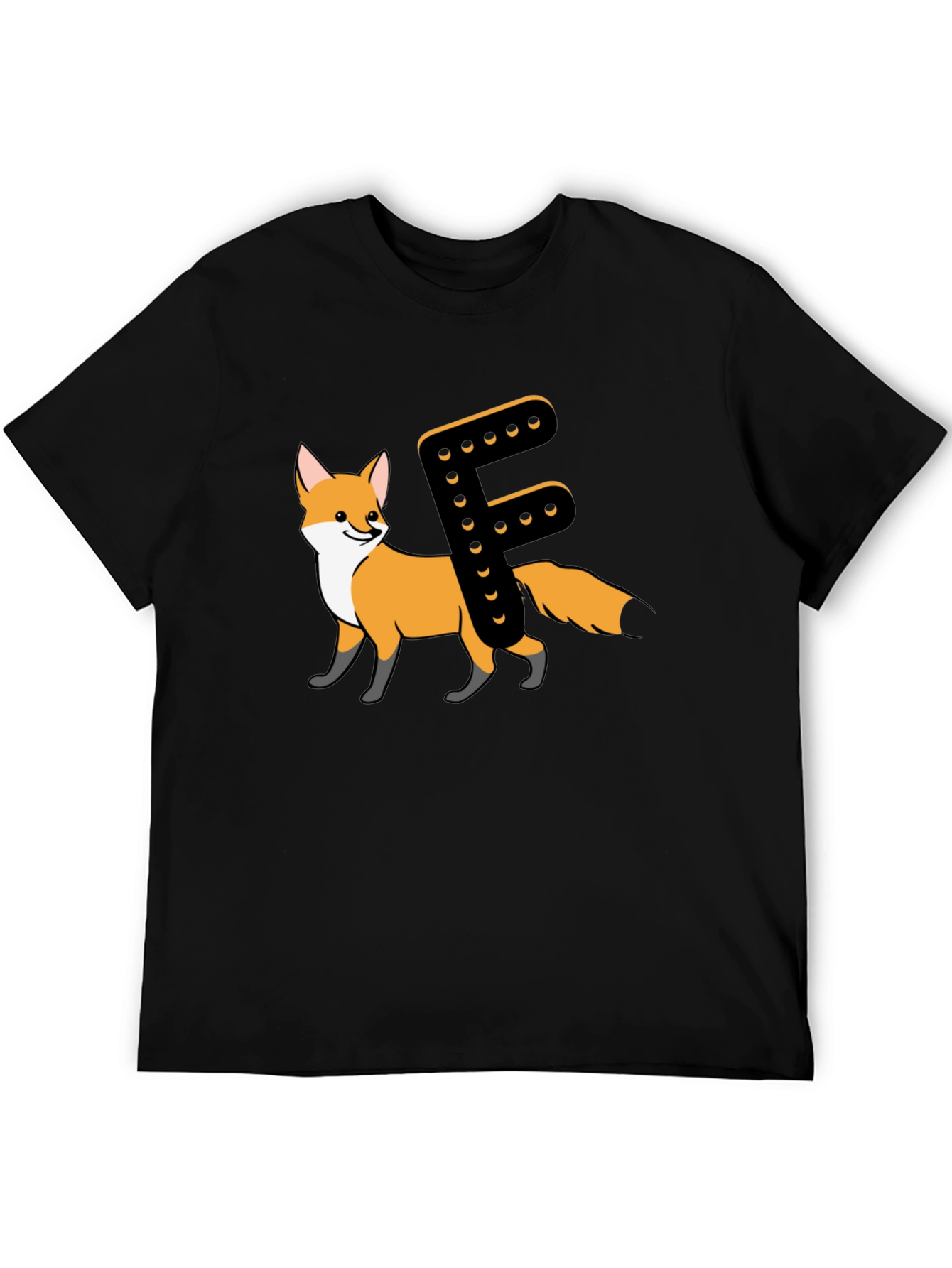 Fox Letter F Animal T-Shirt