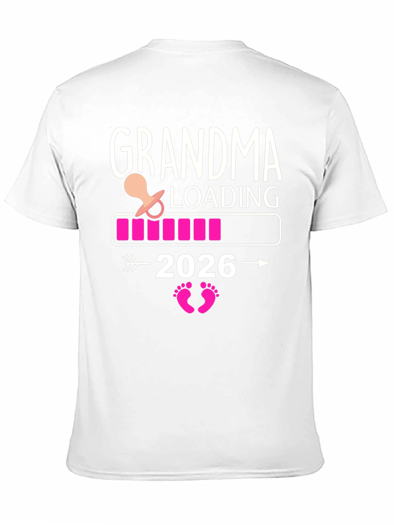 Grandma Loading 2026 Pregnancy Reveal T-Shirt