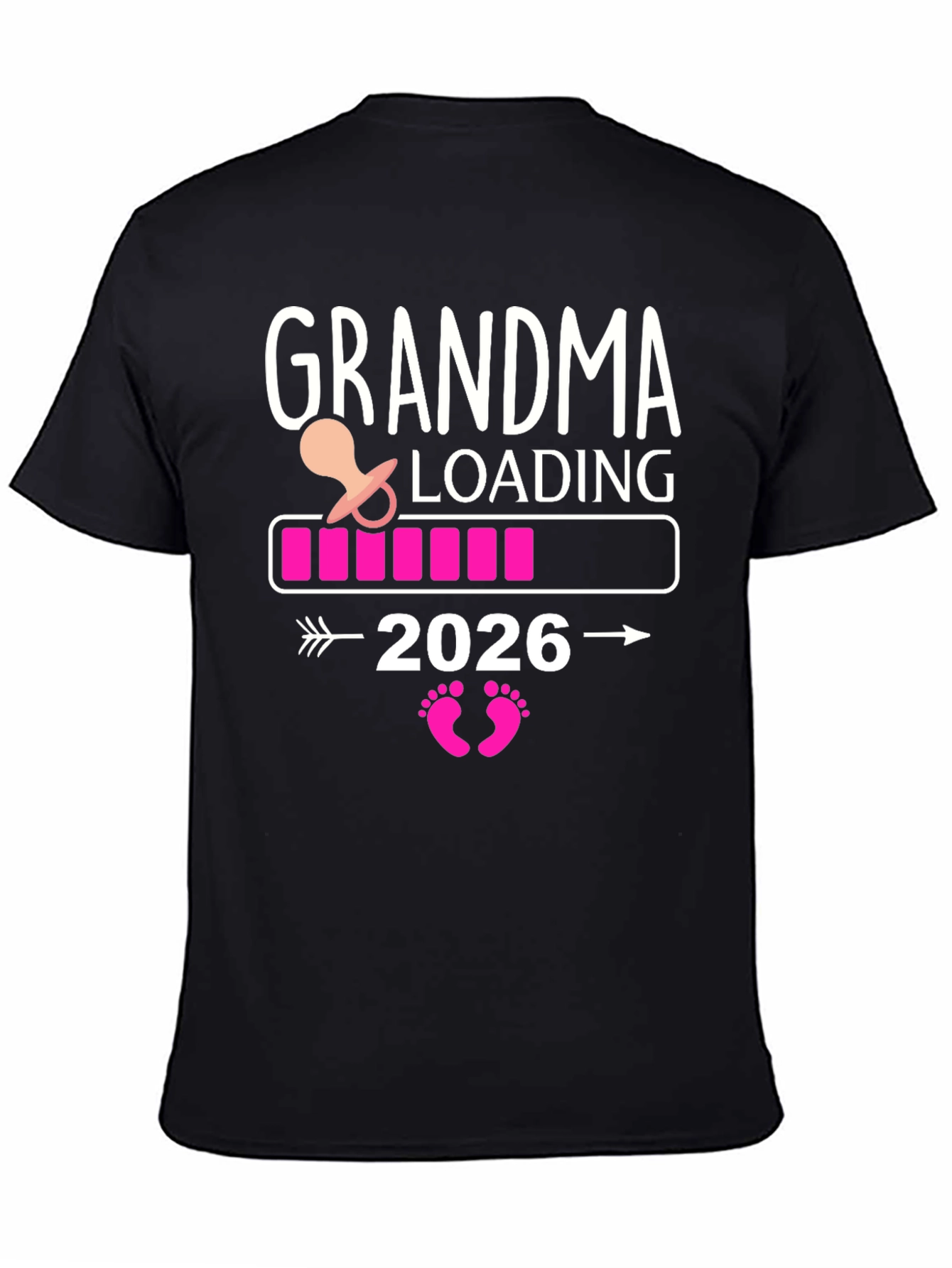 Grandma Loading 2026 Pregnancy Reveal T-Shirt