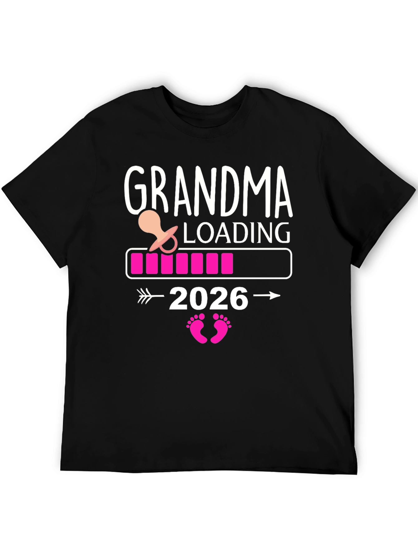 Grandma Loading 2026 Pregnancy Reveal T-Shirt