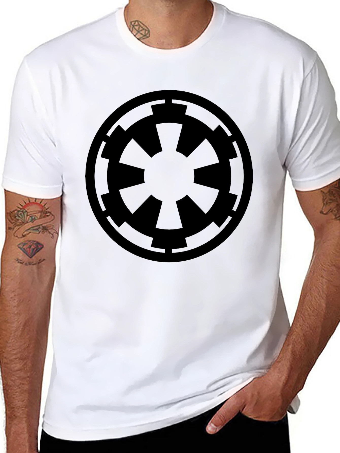Star Wars Imperial Symbol Black T-Shirt