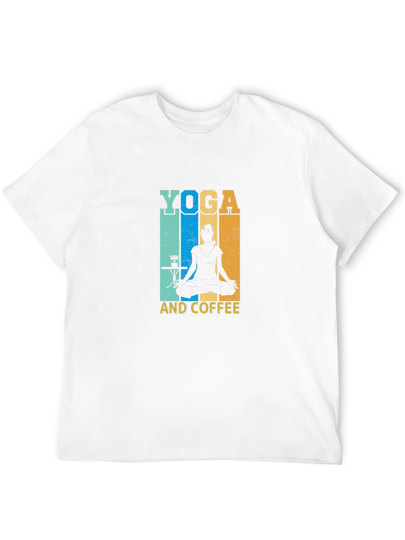 Yoga and Coffee T-Shirt - Meditation Relaxing Shirt