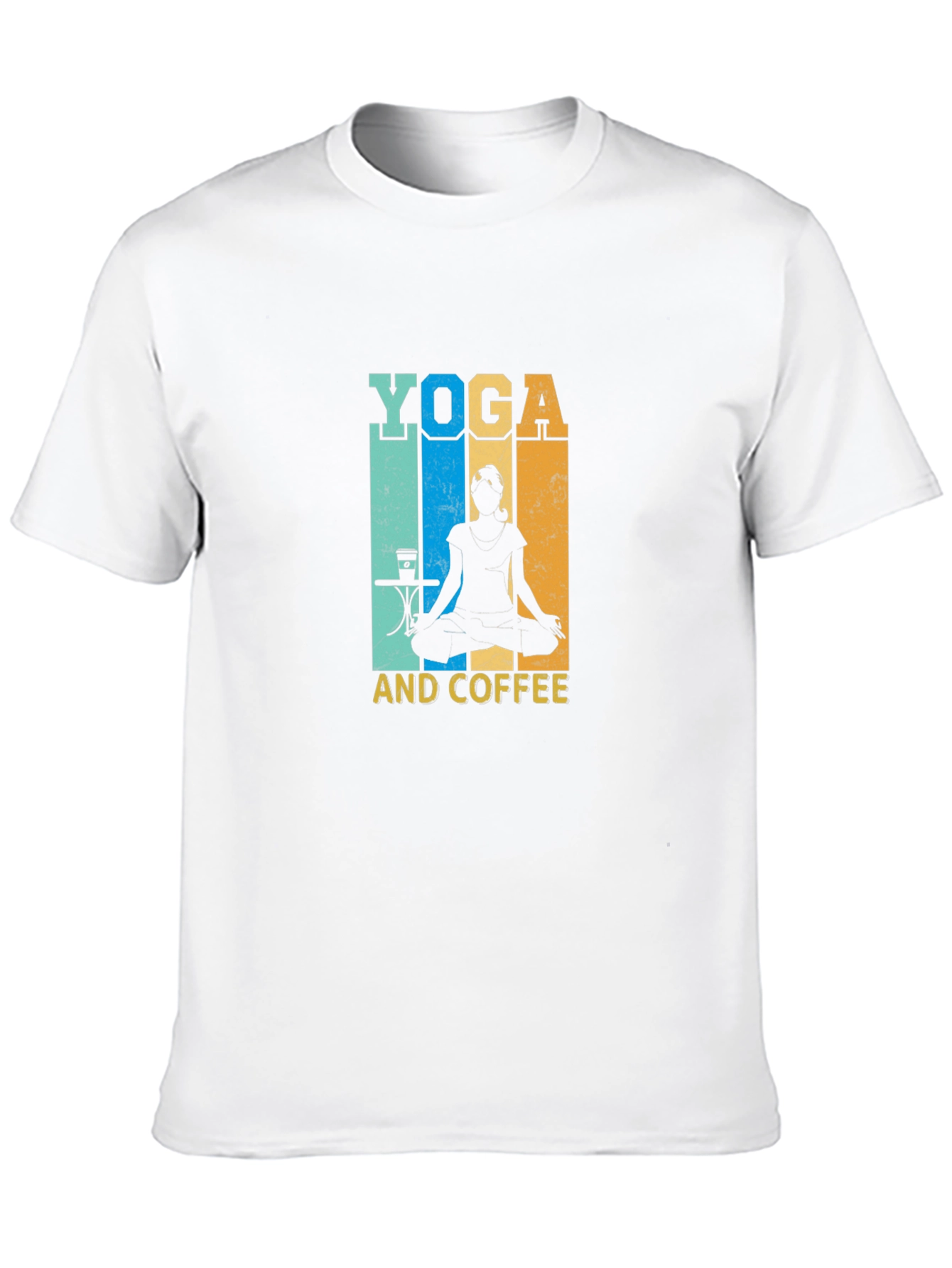 Yoga and Coffee T-Shirt - Meditation Relaxing Shirt