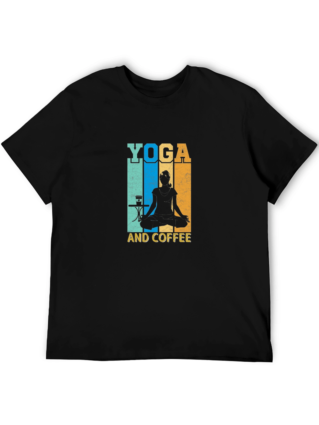 Yoga and Coffee T-Shirt - Meditation Relaxing Shirt