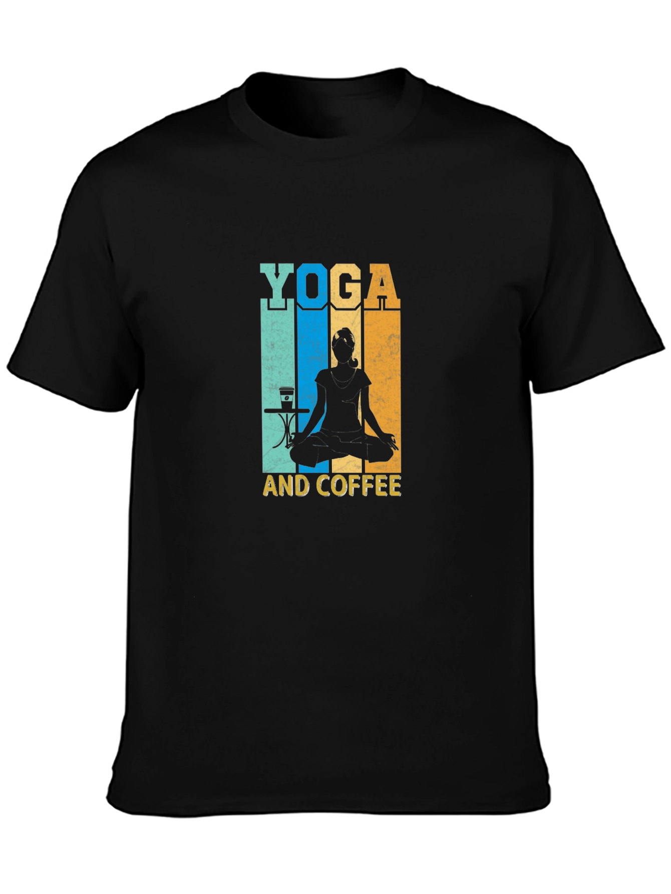 Yoga and Coffee T-Shirt - Meditation Relaxing Shirt
