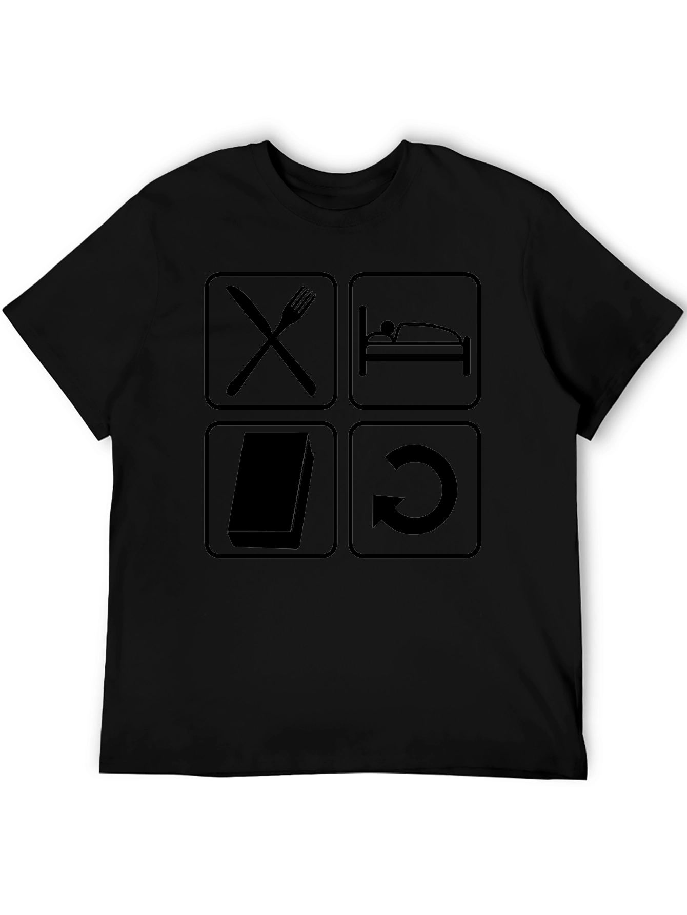 Eat Sleep Code Repeat - Mens Graphic Tee