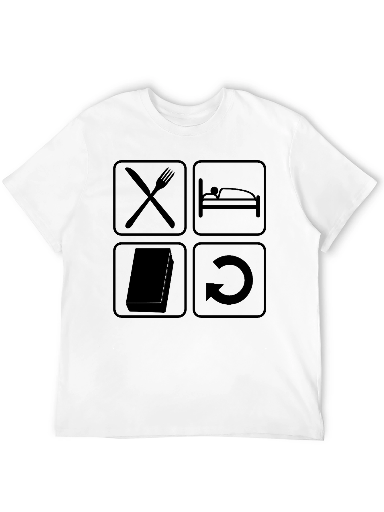 Eat Sleep Code Repeat - Mens Graphic Tee