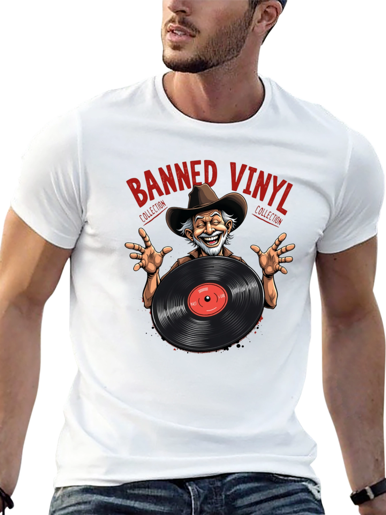Banned Vinyl Collection Graphic T-Shirt