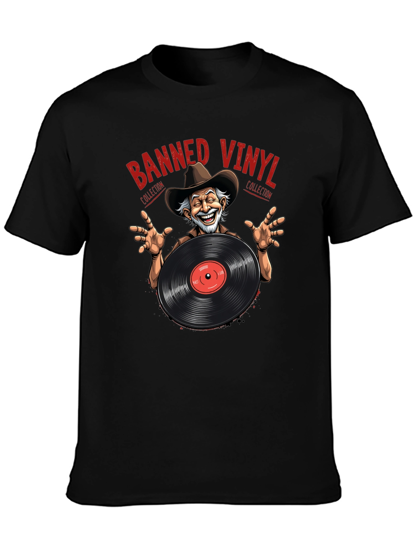 Banned Vinyl Collection Graphic T-Shirt
