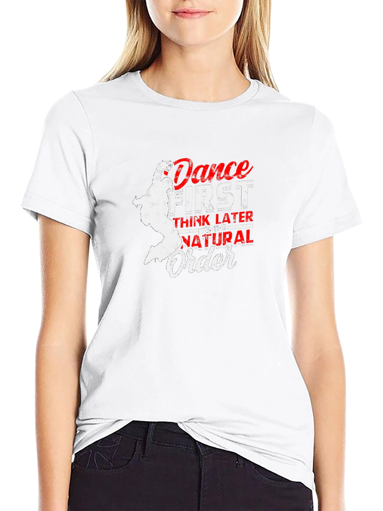 Dance First T-Shirt - Natural Order