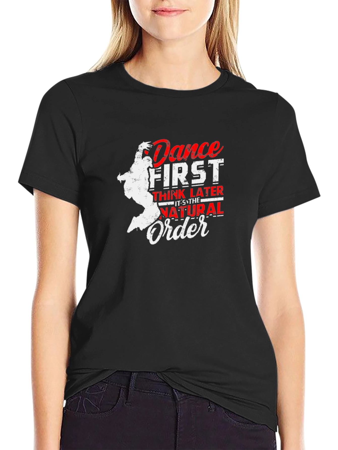 Dance First T-Shirt - Natural Order