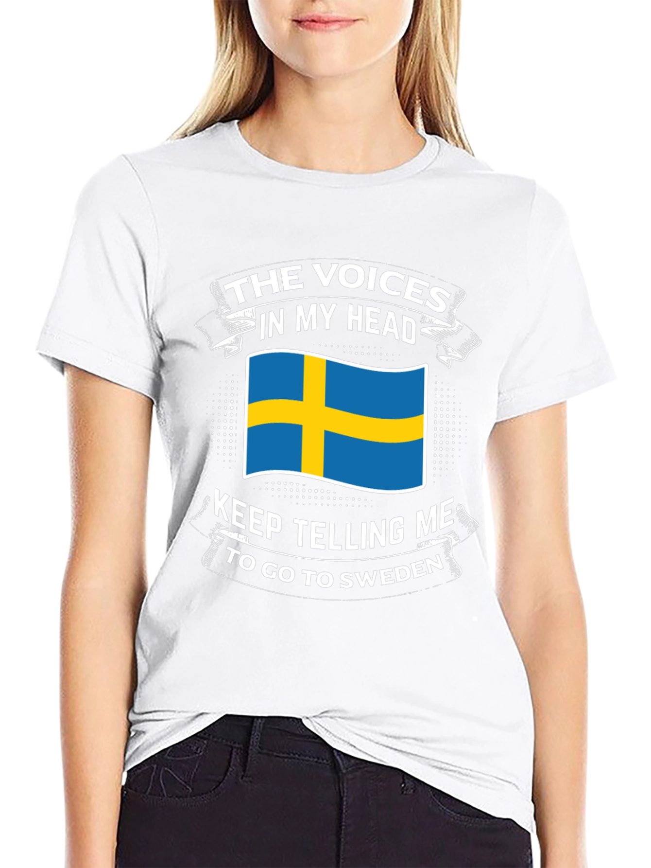 Sweden T-Shirt: Voices in My Head