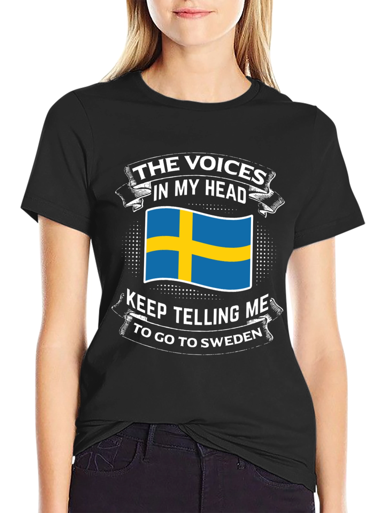 Sweden T-Shirt: Voices in My Head