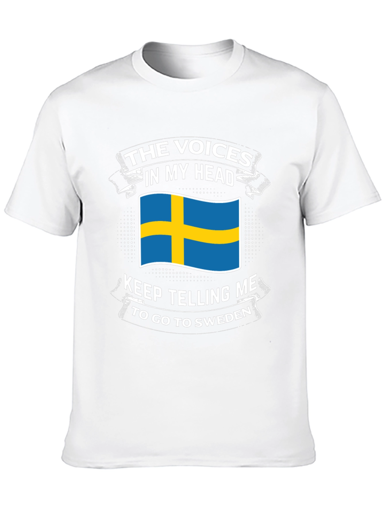 Sweden T-Shirt: Voices in My Head