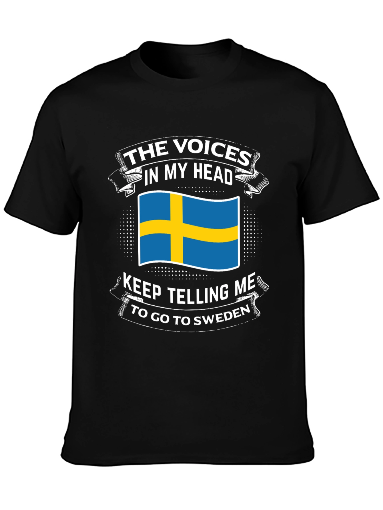 Sweden T-Shirt: Voices in My Head