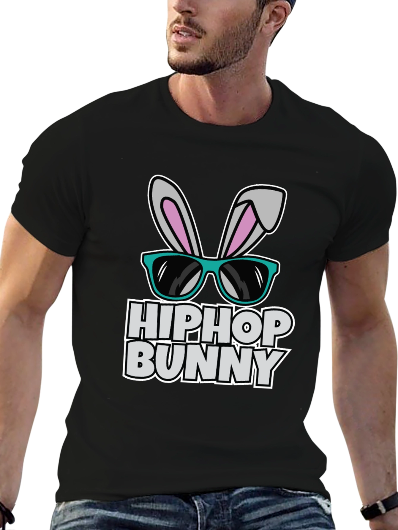 Hip Hop Bunny T-Shirt - Easter Fun