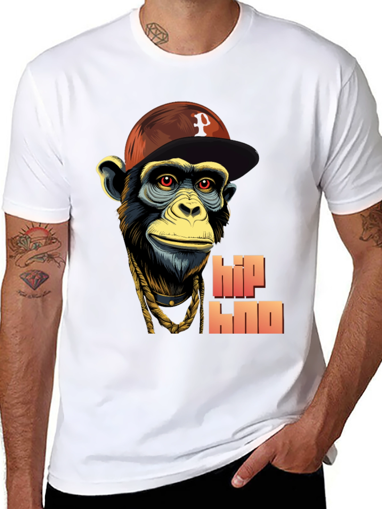 Cool Monkey Hip Hop T-Shirt