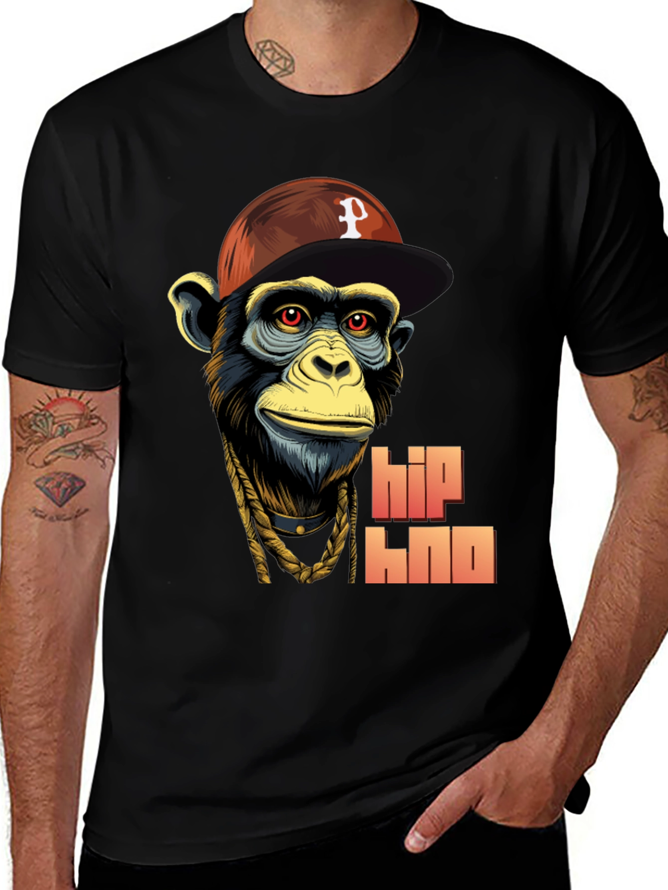 Cool Monkey Hip Hop T-Shirt