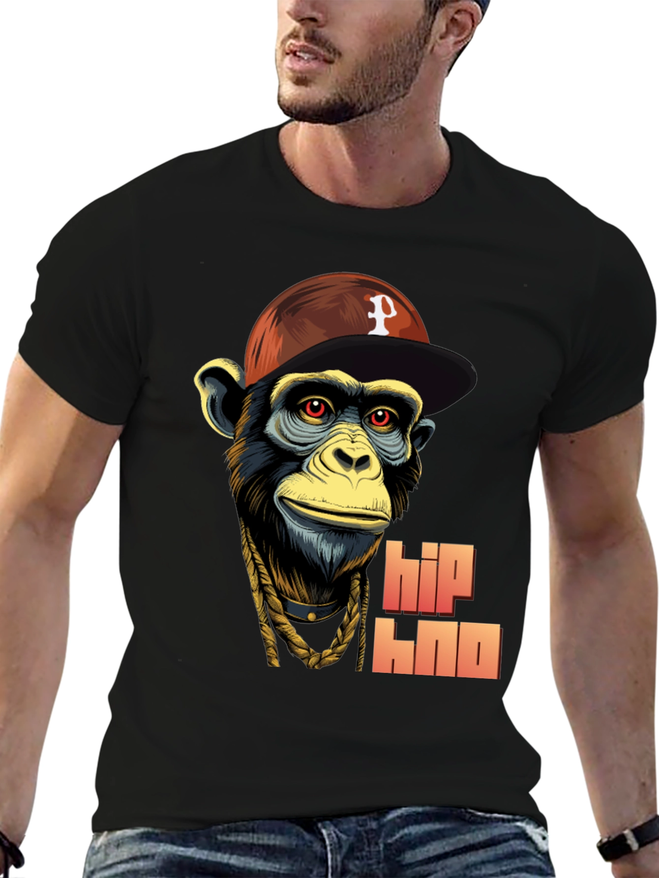 Cool Monkey Hip Hop T-Shirt