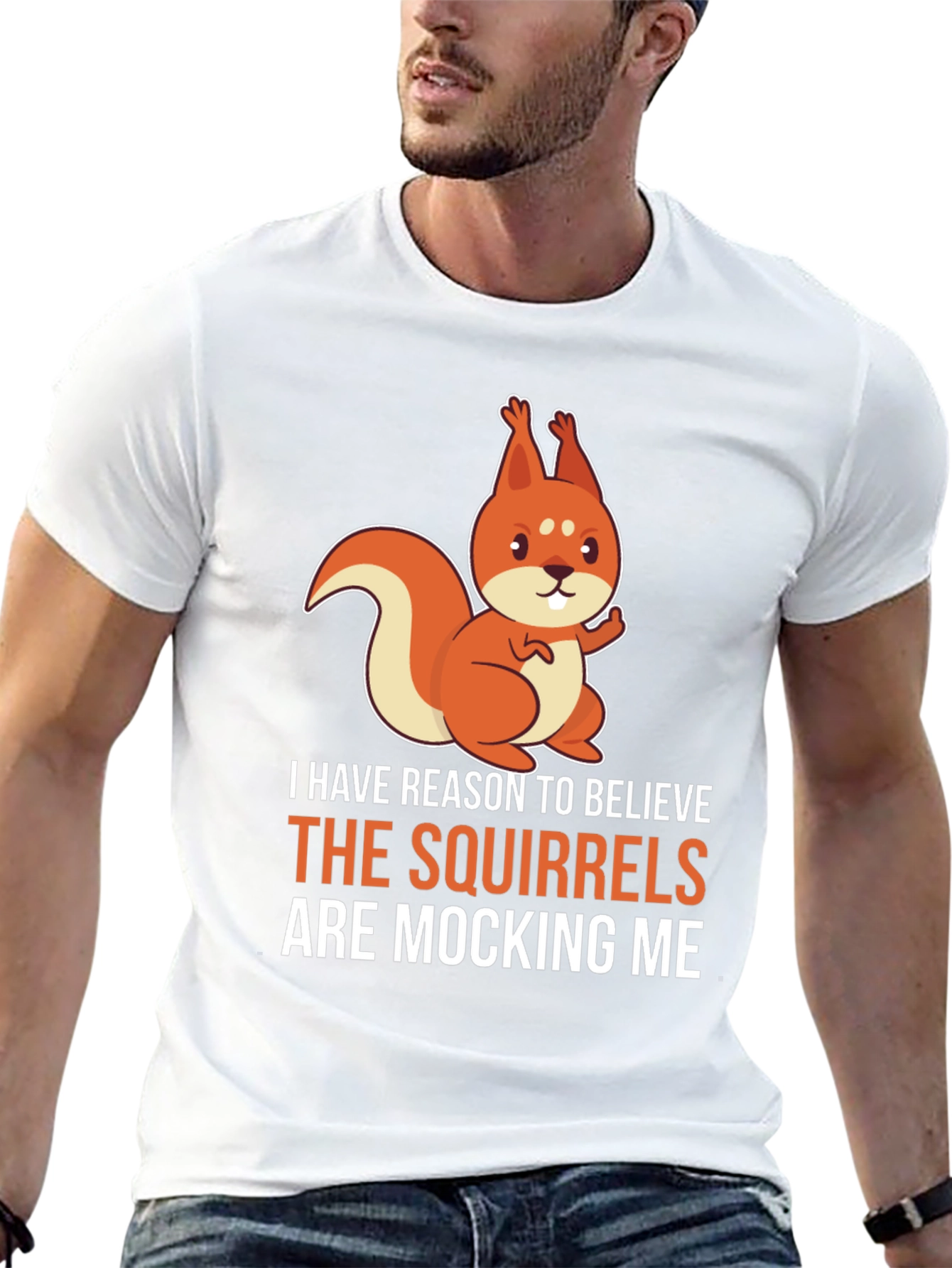 Squirrels Mocking Me Graphic T-Shirt