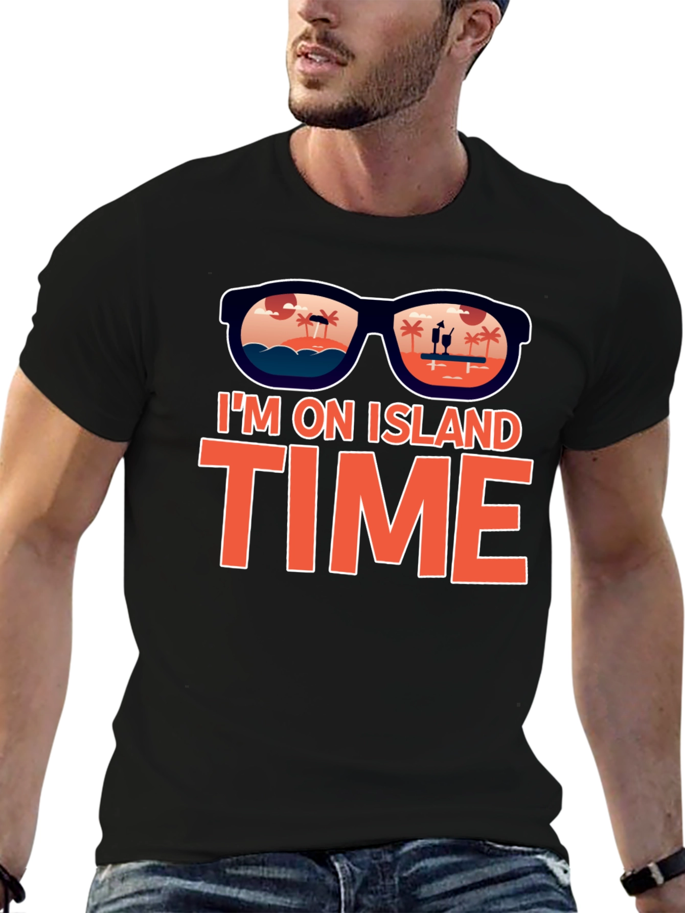 Island Time Graphic Tee - Vacation Vibes