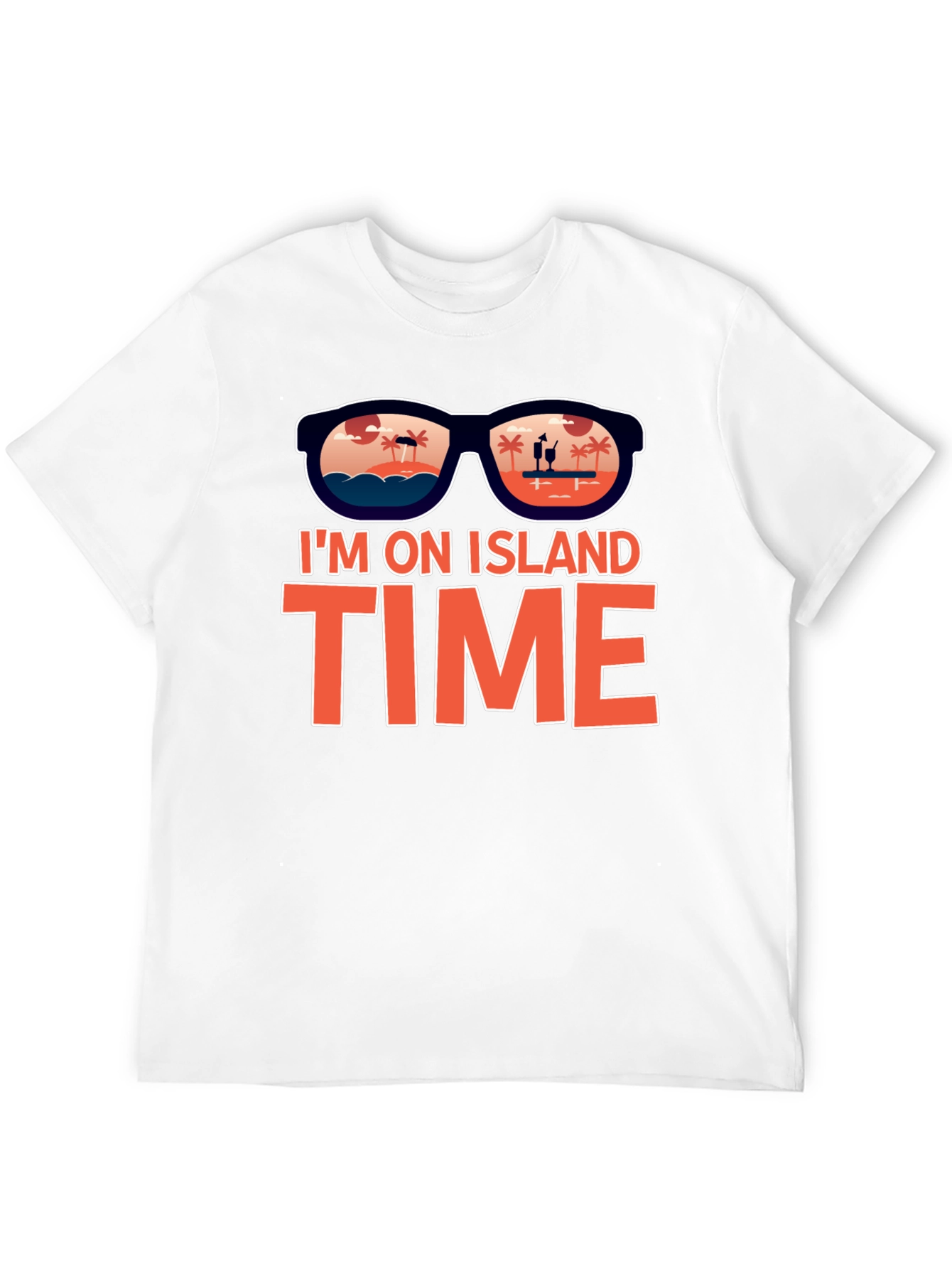 Island Time Graphic Tee - Vacation Vibes